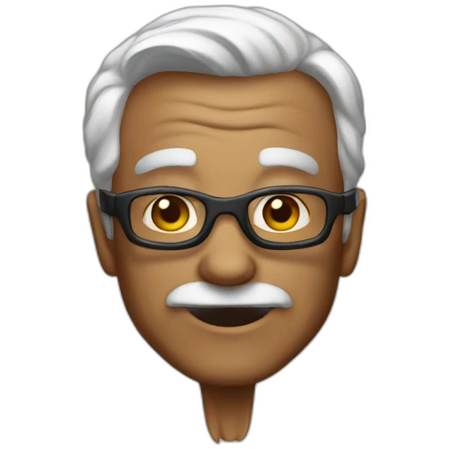super hero old emoji