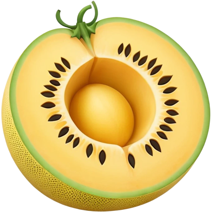yellow melon emoji