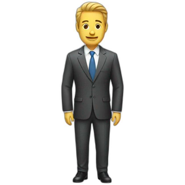 businessman emoji