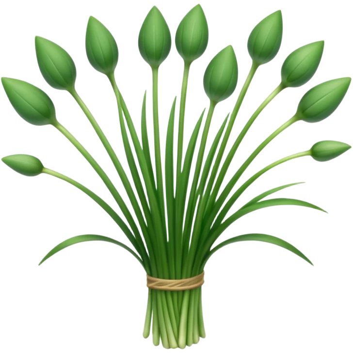 chives herb emoji