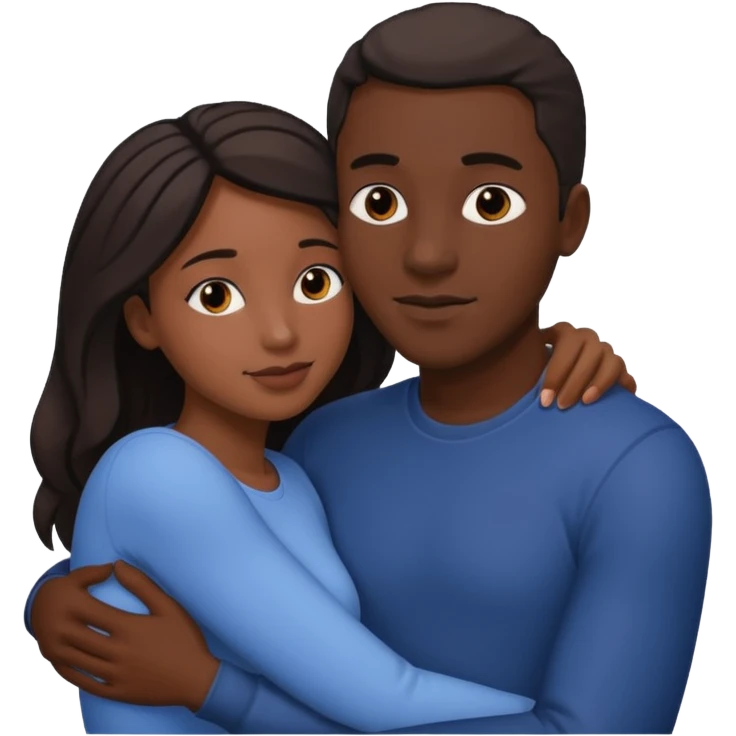 Black man fucking a woman emoji