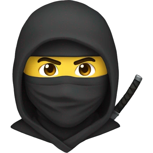 Ninja grosero emoji