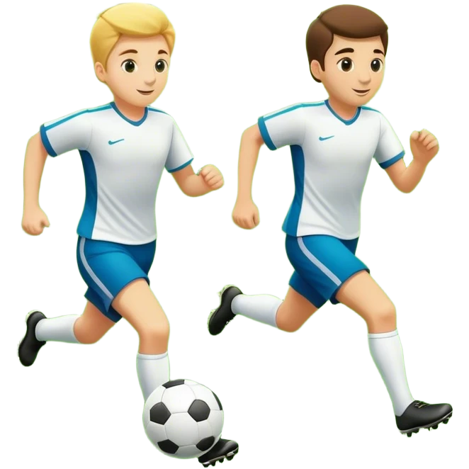 Soccer game emoji
