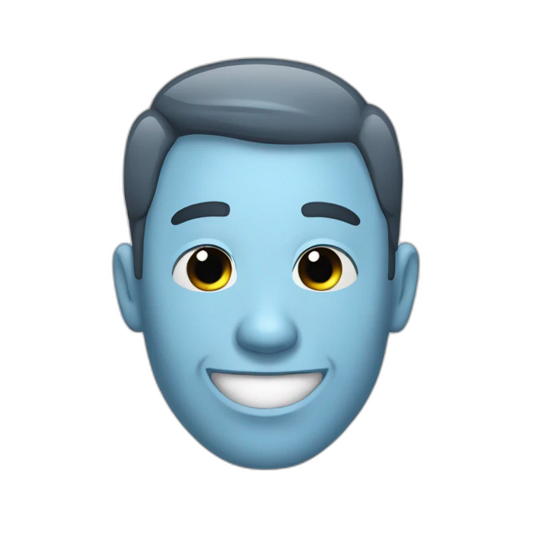  un homme pleure de rire emoji