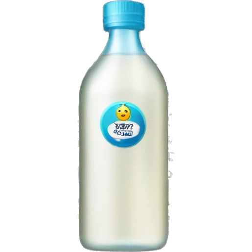 Bottle of baby oil emoji