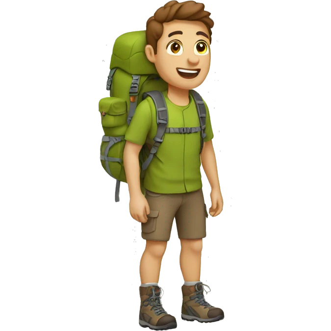 hiking emoji