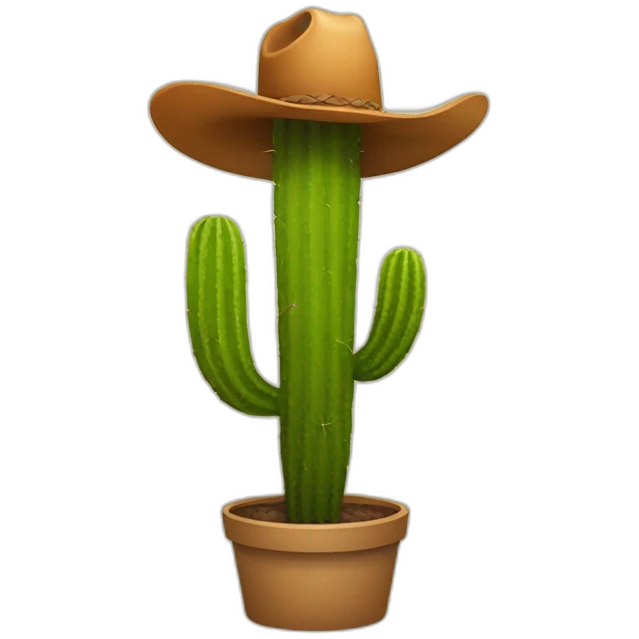Cactus with Cowboy Hat emoji