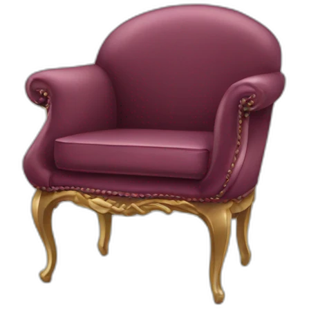 une chaise de colle emoji