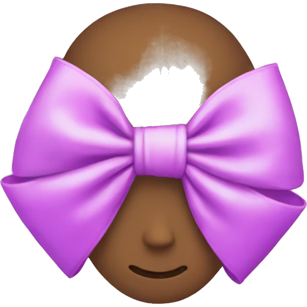 Aesthetic bow emoji