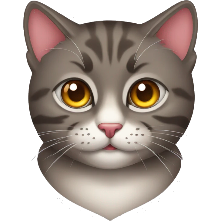 Gato con ojos de corazón  emoji
