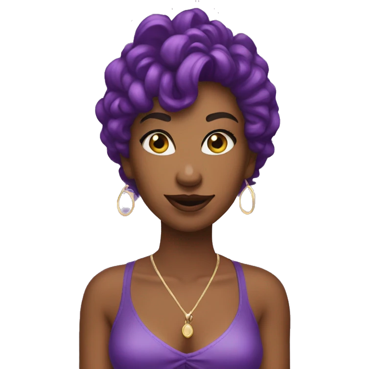 who is this DIVA💜 emoji