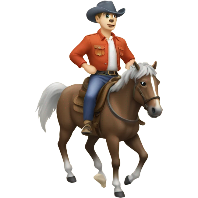 French bronco emoji
