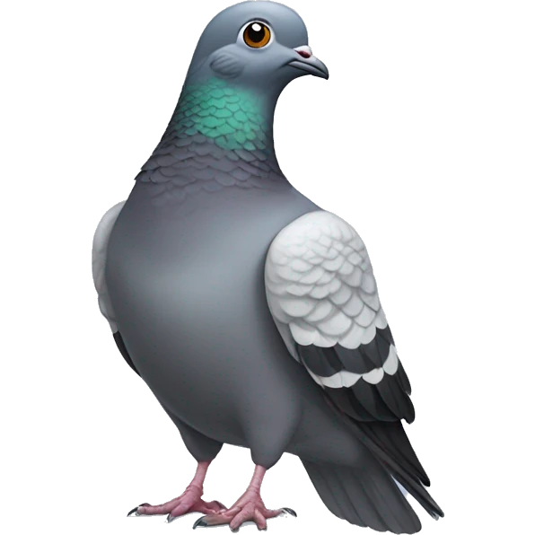 Pigeon qui rigole  emoji