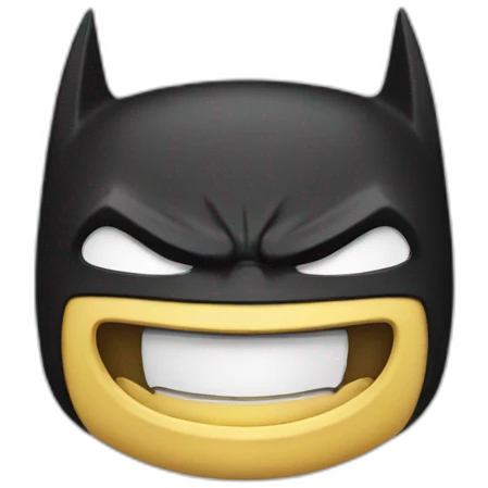 batman-face smile emoji