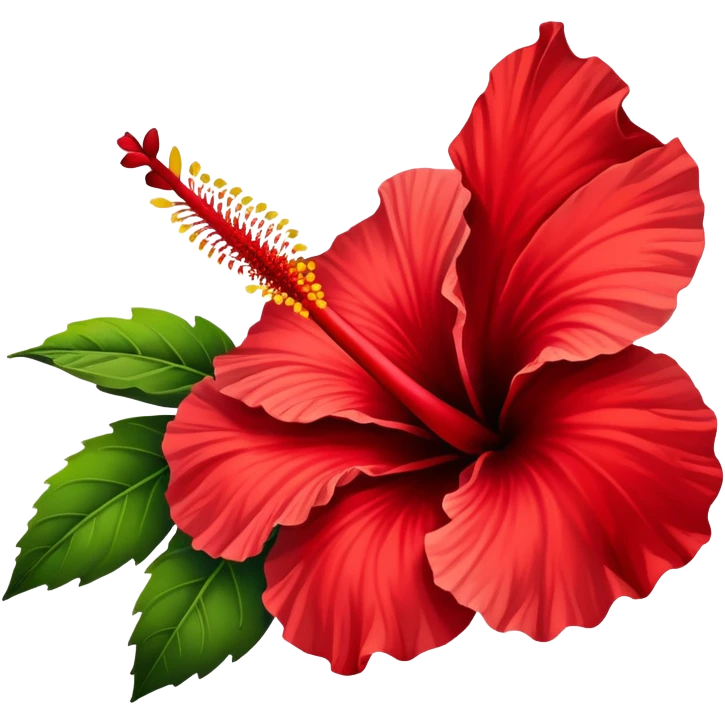 Hibiscus  emoji