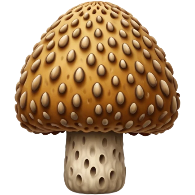 .morel mushroom emoji