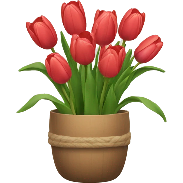 Tulips emoji