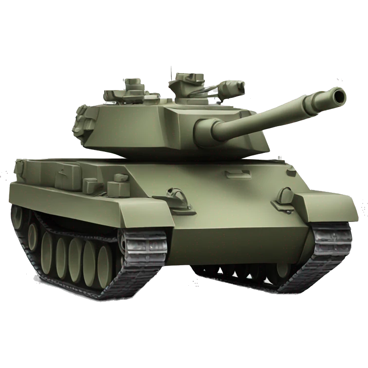 Army tank emoji