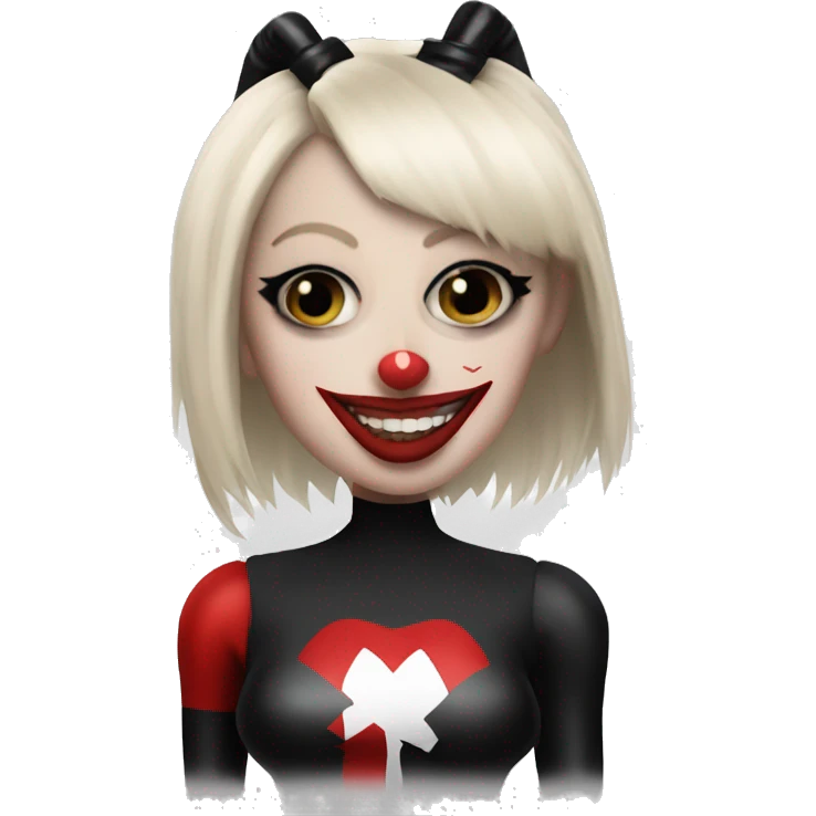 lady gaga as Harley quinn emoji