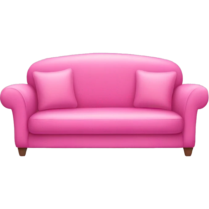pink couch emoji
