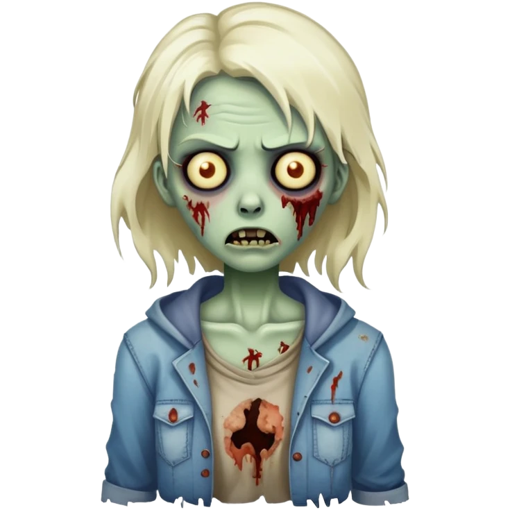 zombie female emoji