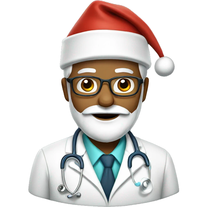  doctor santa emoji