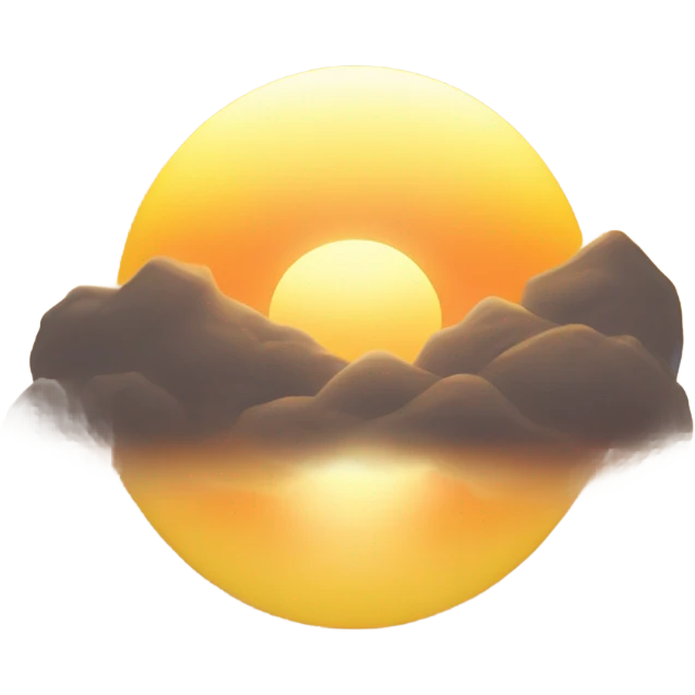 Sunrise emoji