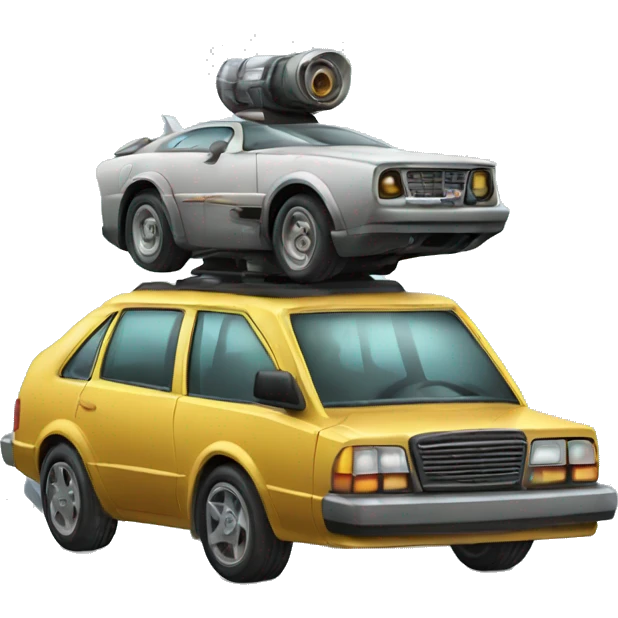 Time Machine car emoji