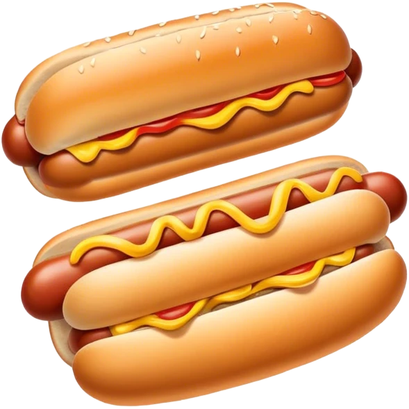 one hotdog emoji