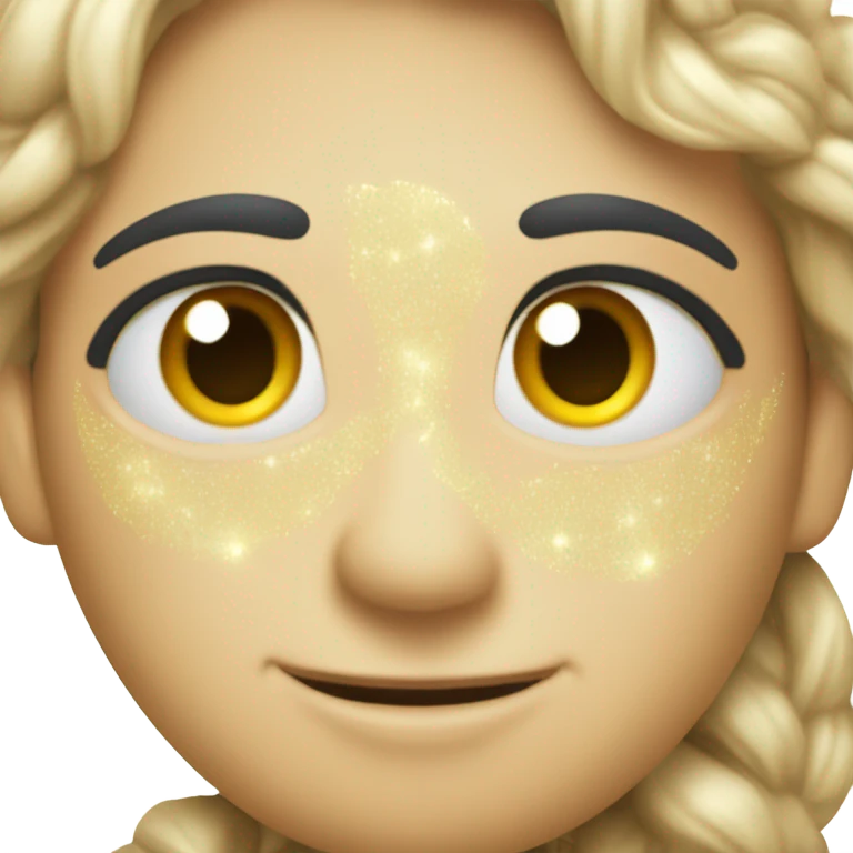 moño con brillos  emoji