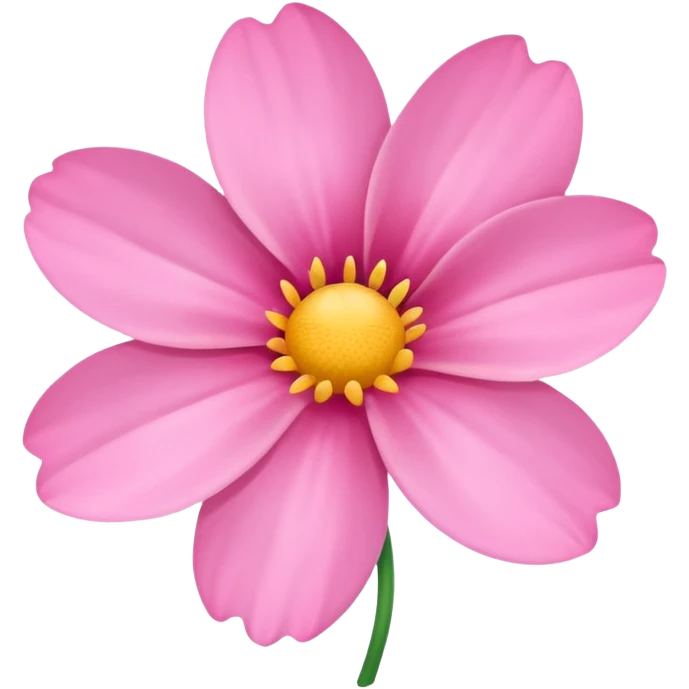 pink flower emoji