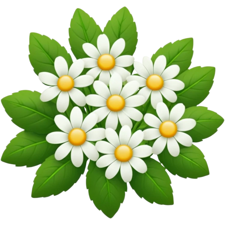 fiorie bianco  emoji