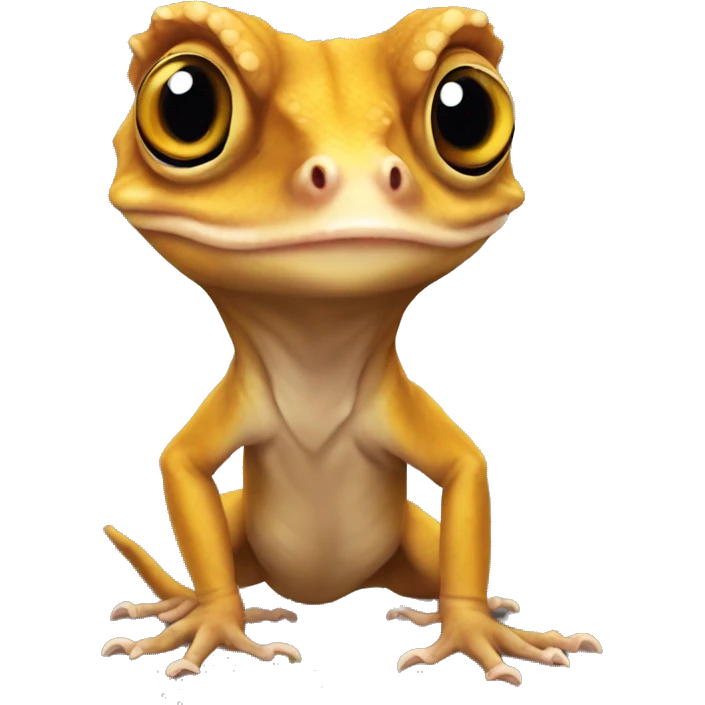 Crested gecko emoji