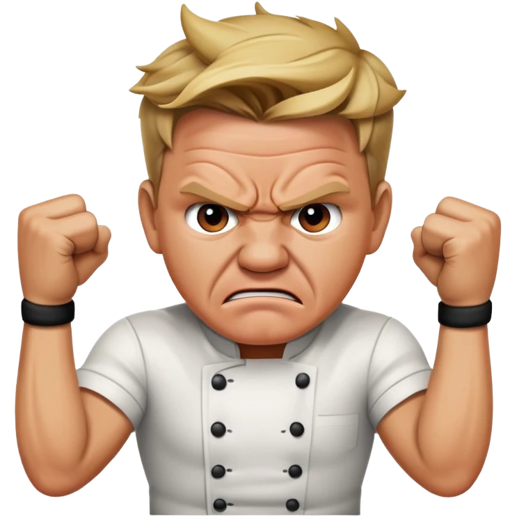 Gordon Ramsay beating someone up emoji