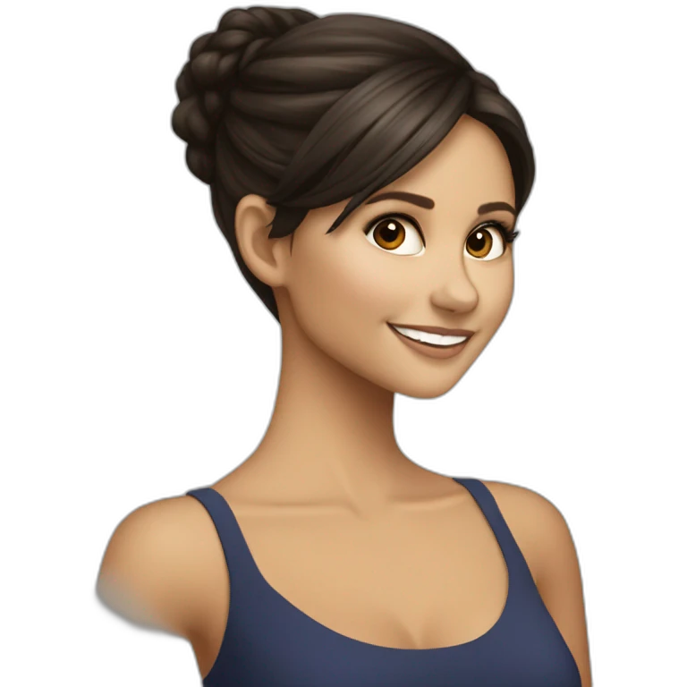 nina dobrev emoji
