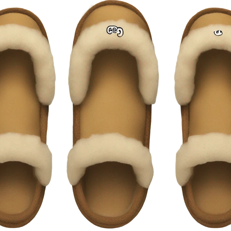 ugg slippers emoji