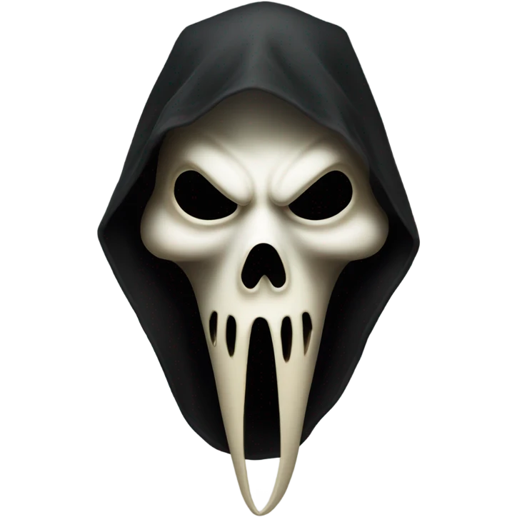 Ghostface mask emoji