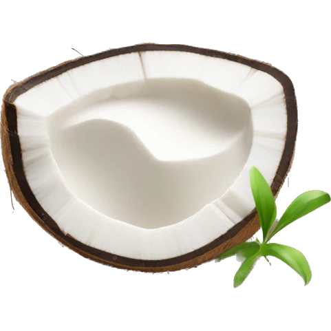 A single can of coconut cream emoji