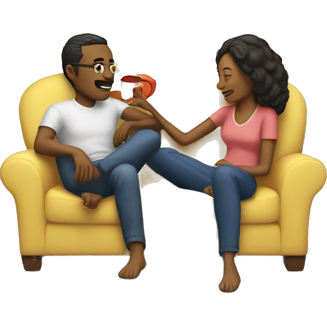 parents relaxing emoji
