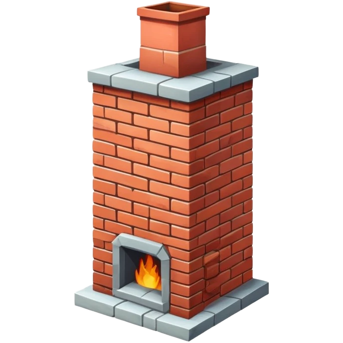 a red brick chimney emoji