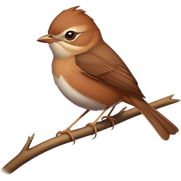Cetti's warbler bird emoji