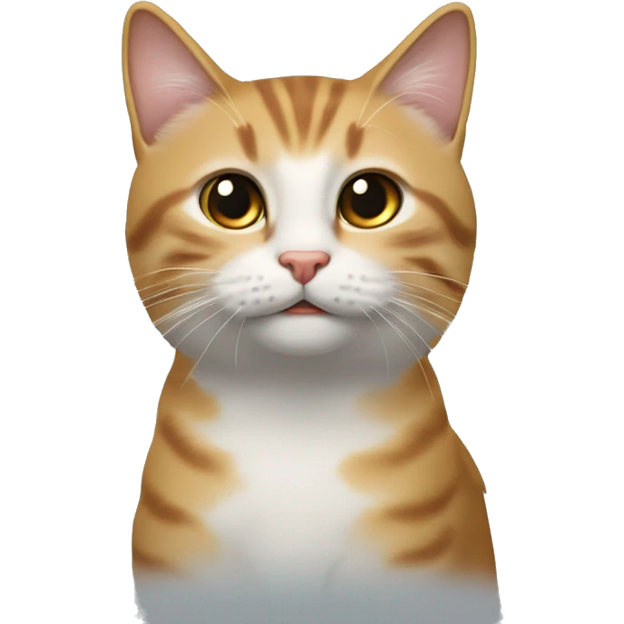 два рыжих кота целуются и делают из своих хвостов сердечко  emoji