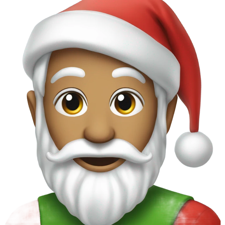 Santas elf emoji
