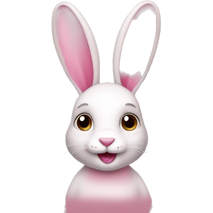 pink rabbit emoji