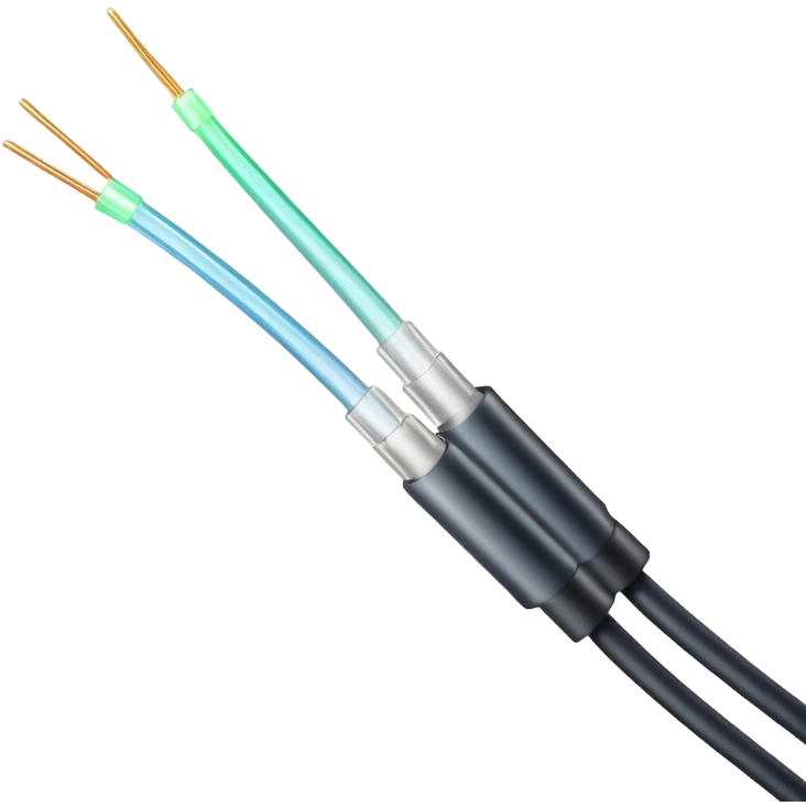 glowing optic fiber cable filaments showing thin glass strands emoji