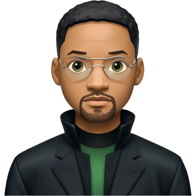 will smith neo character matrix emoji
