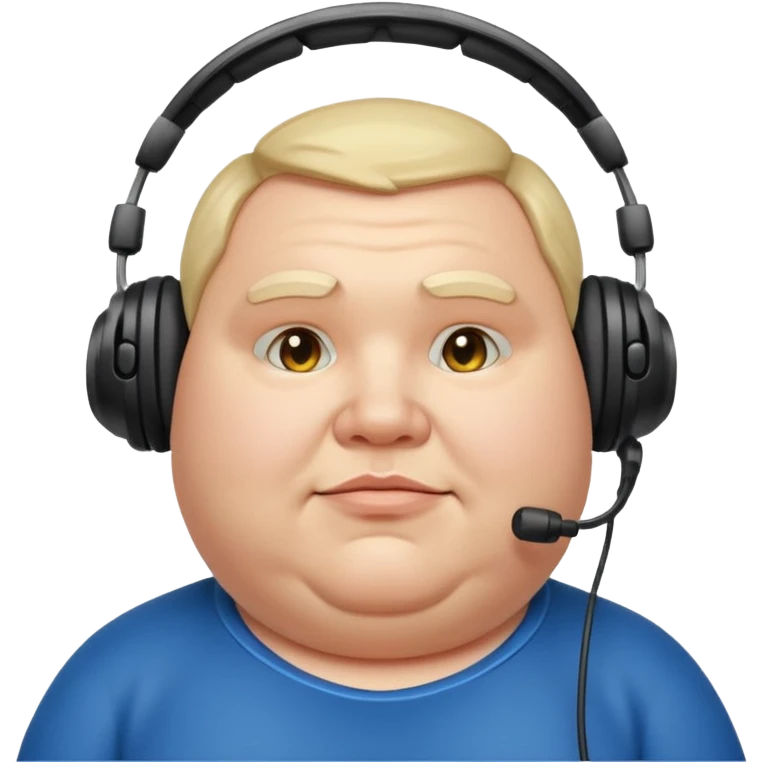 Fat gamer emoji