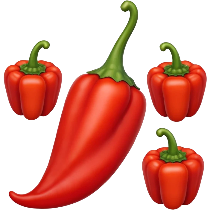 Red pepper emoji