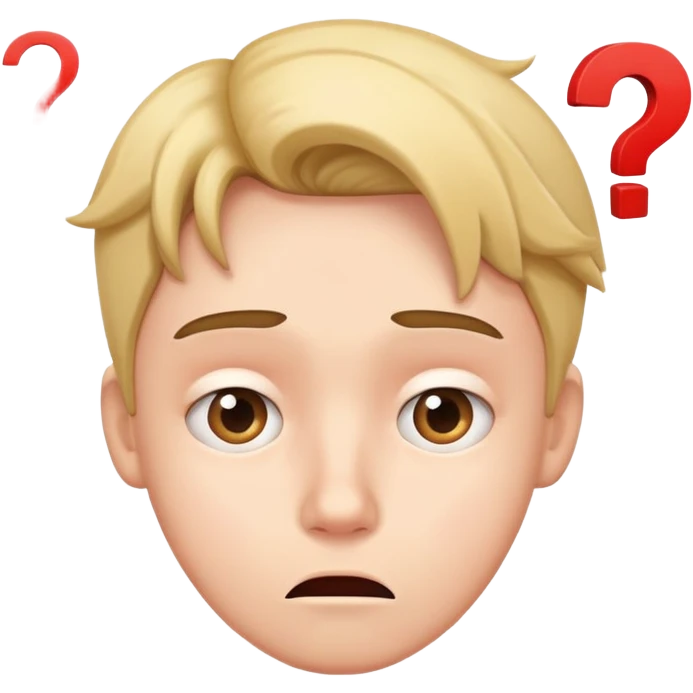 confused face with question marks around head, bewildered expression emoji