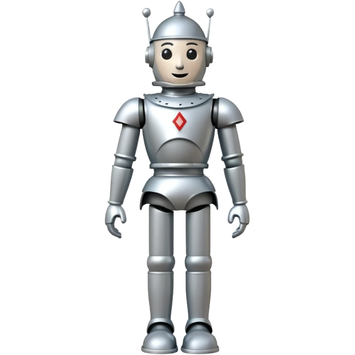 Tin Man toy emoji